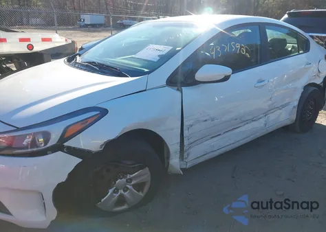 2017 Kia Forte Lx from USA, damaged, VIN 3KPFK4A70HE040282